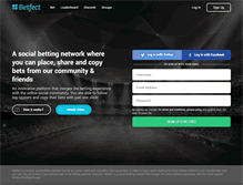 Tablet Screenshot of betfect.com